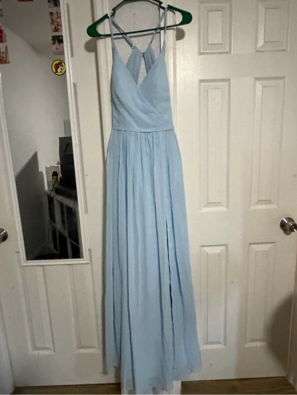 Azazie Sky Blue Dominic Dress